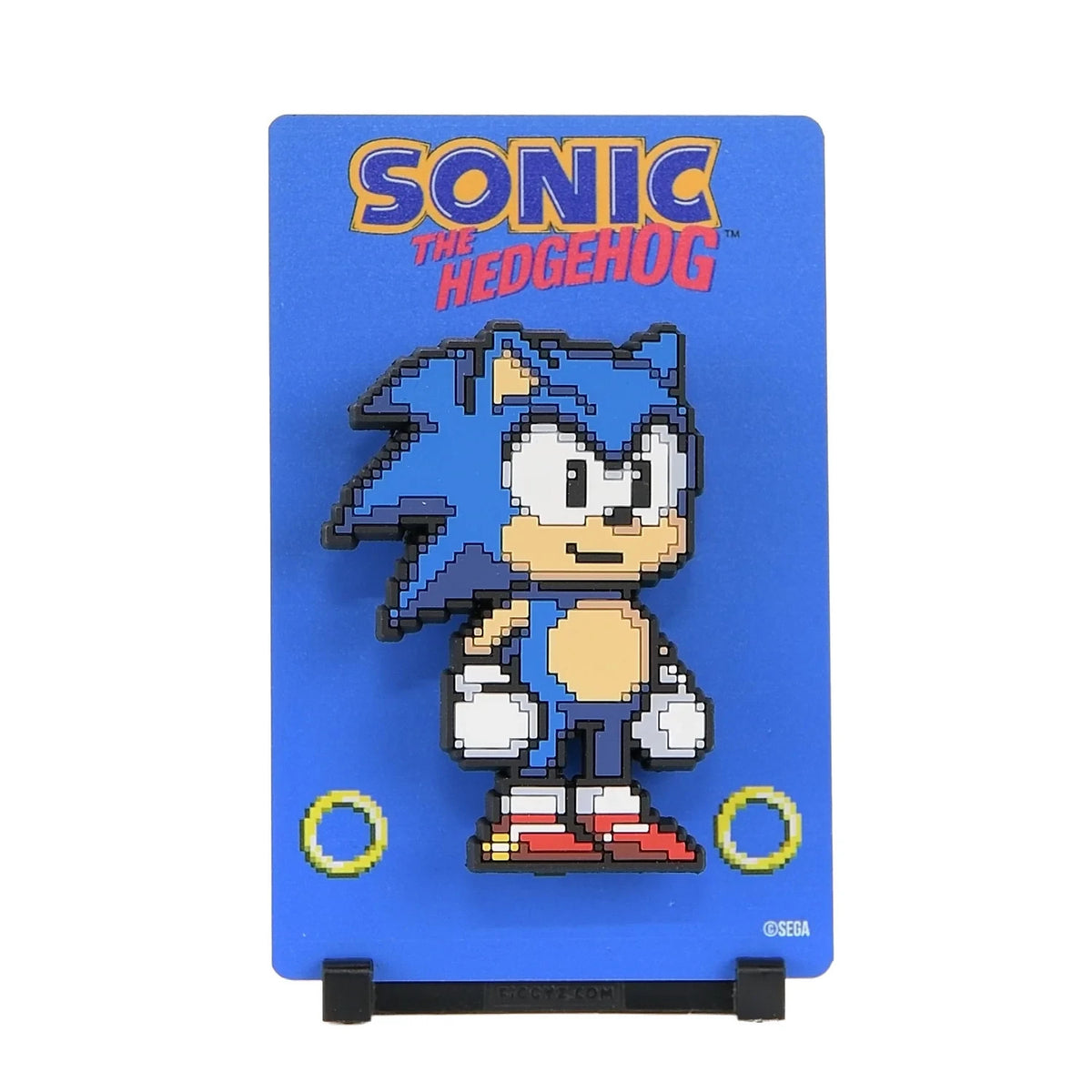 Official Licensed Sonic the Hedgehog  FiGGYZ Pop Magnet 3D Display Stand