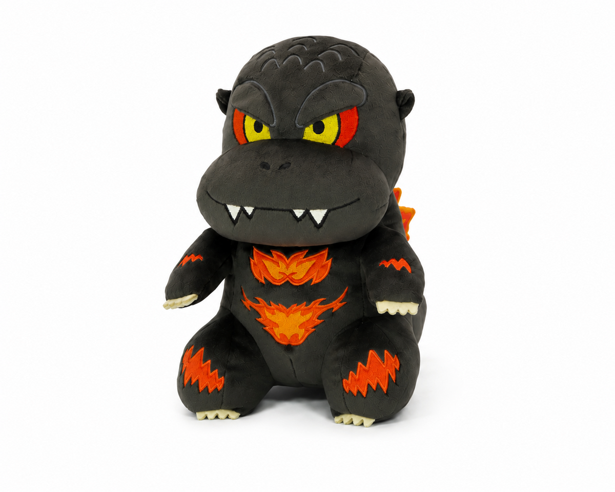Official Godzilla Burning Godzilla 10" Plush GE Animation Authentic Godzilla