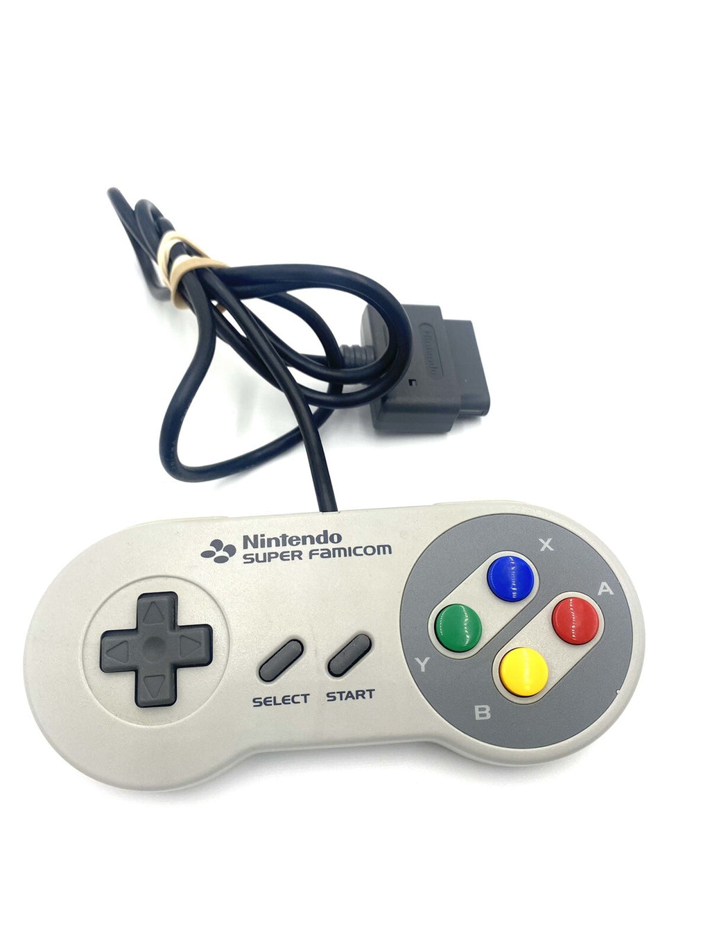 Nintendo Super Famicom Japanese Video Game Console + Controllers + Wires Bundle