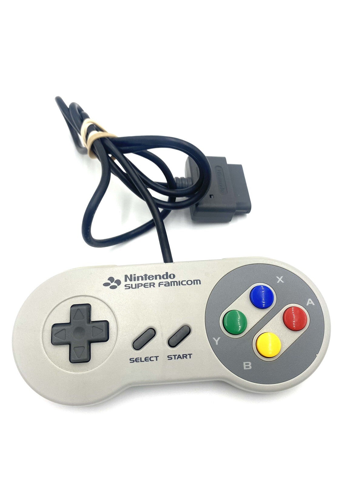 Nintendo Super Famicom Japanese Video Game Console + Controllers + Wires Bundle