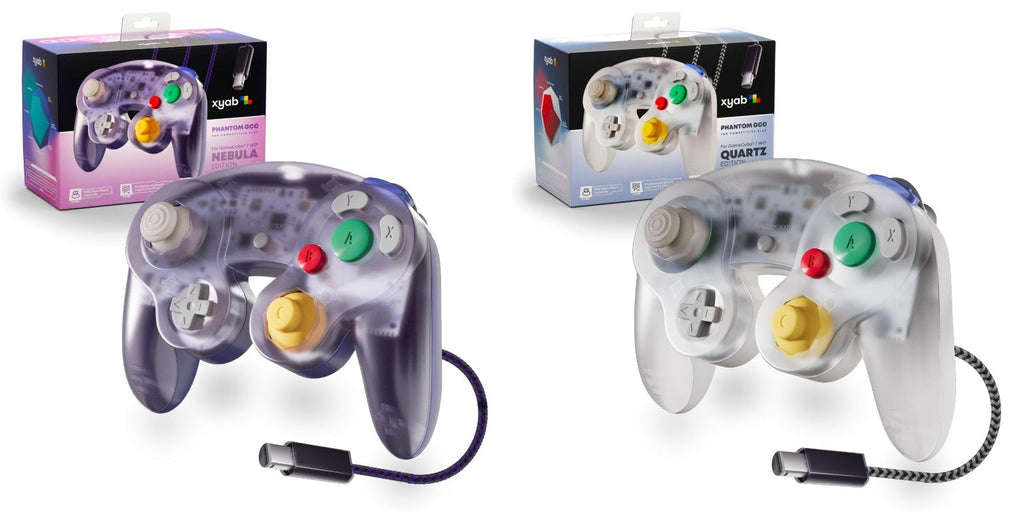 Phantom GCC Quartz V2 GameCube Controller TMR Sticks PhobGCC Low Latency Wired