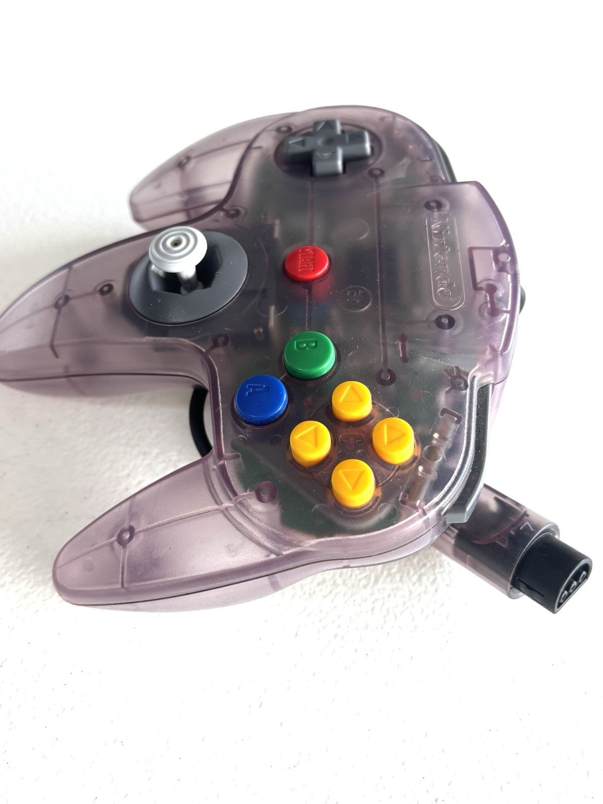 Authentic Atomic Purple N64 Controller Atomic Purple Nintendo64 Controller TIGHT