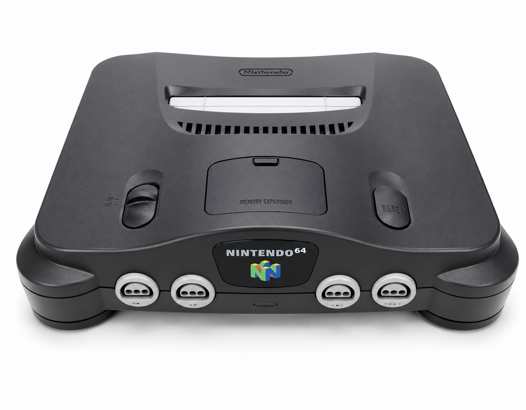 N64 Nintendo 64 Console "Region Free" N64 Console+UP TO 4 NEW CONTROLLERS +Cords