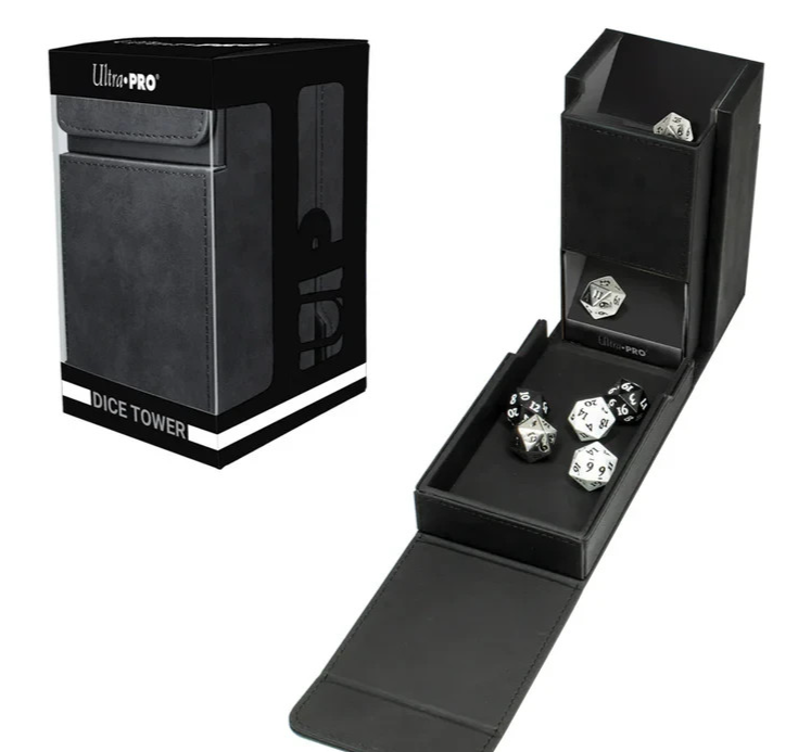 Ultra PRO Jet Black Alcove Dice Tower The Ultimate Tabletop Gamer’s Companion