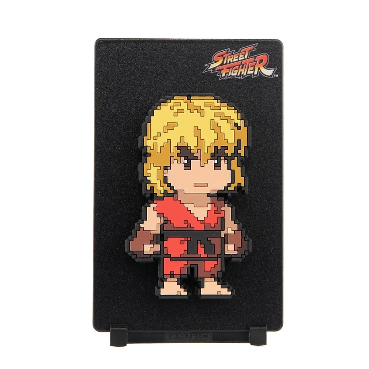 Official Licensed Street Fighter KEN FiGGYZ Pop Magnet 3D Display Stand