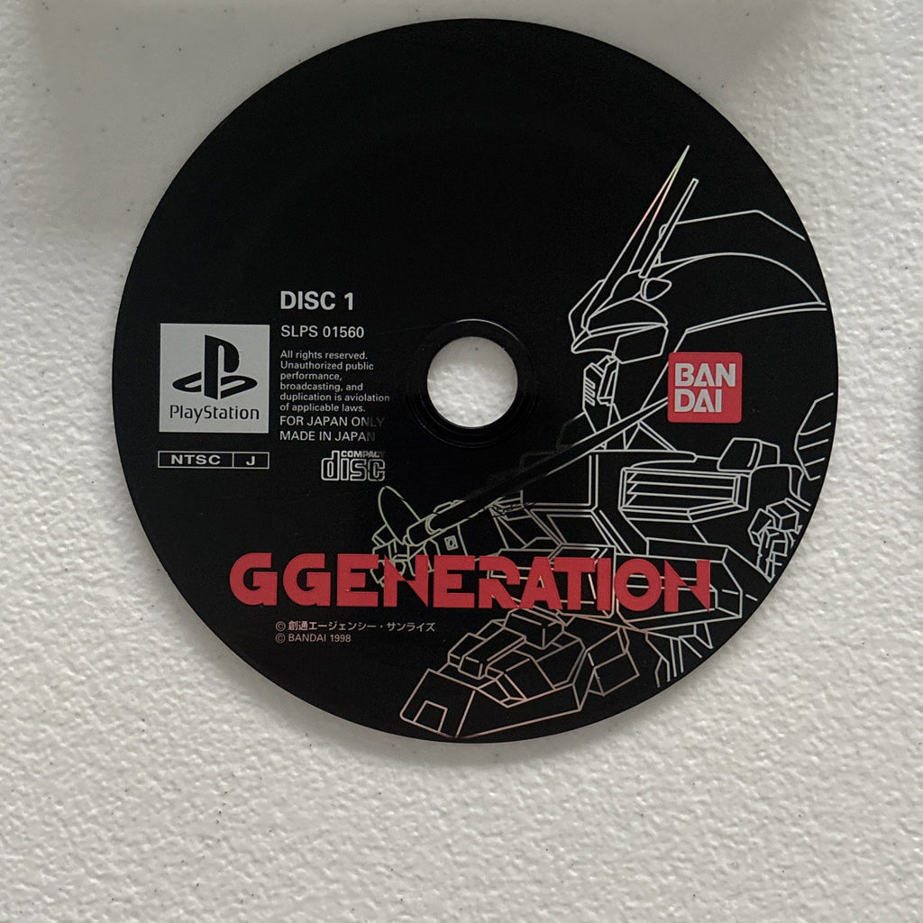 SD Gundam G Generation CIB SONY PS1 PS PlayStation 1 JP Japan Import US Seller