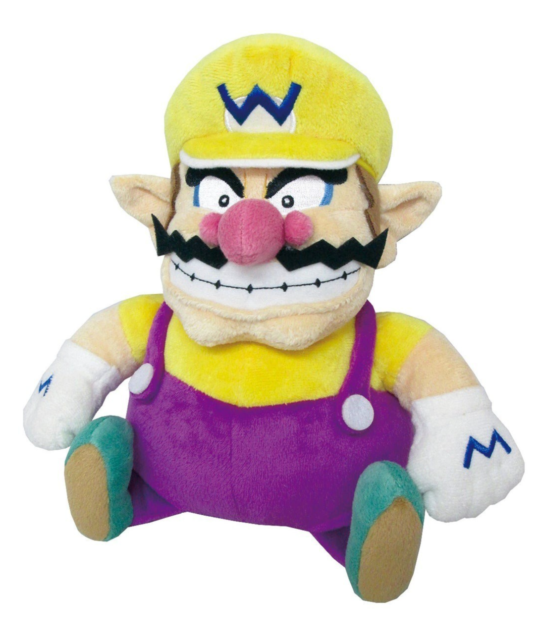 Official Licensed  Super Mario Series Wario 10" Plush Mario Kart Wario Plush