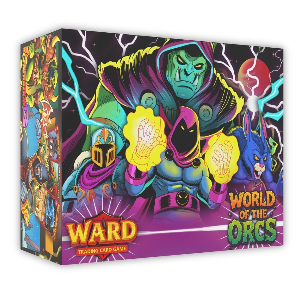 Official WARD TCG World Of The ORCS Gen 3 Booster Box Sealed Ward Trading Cards