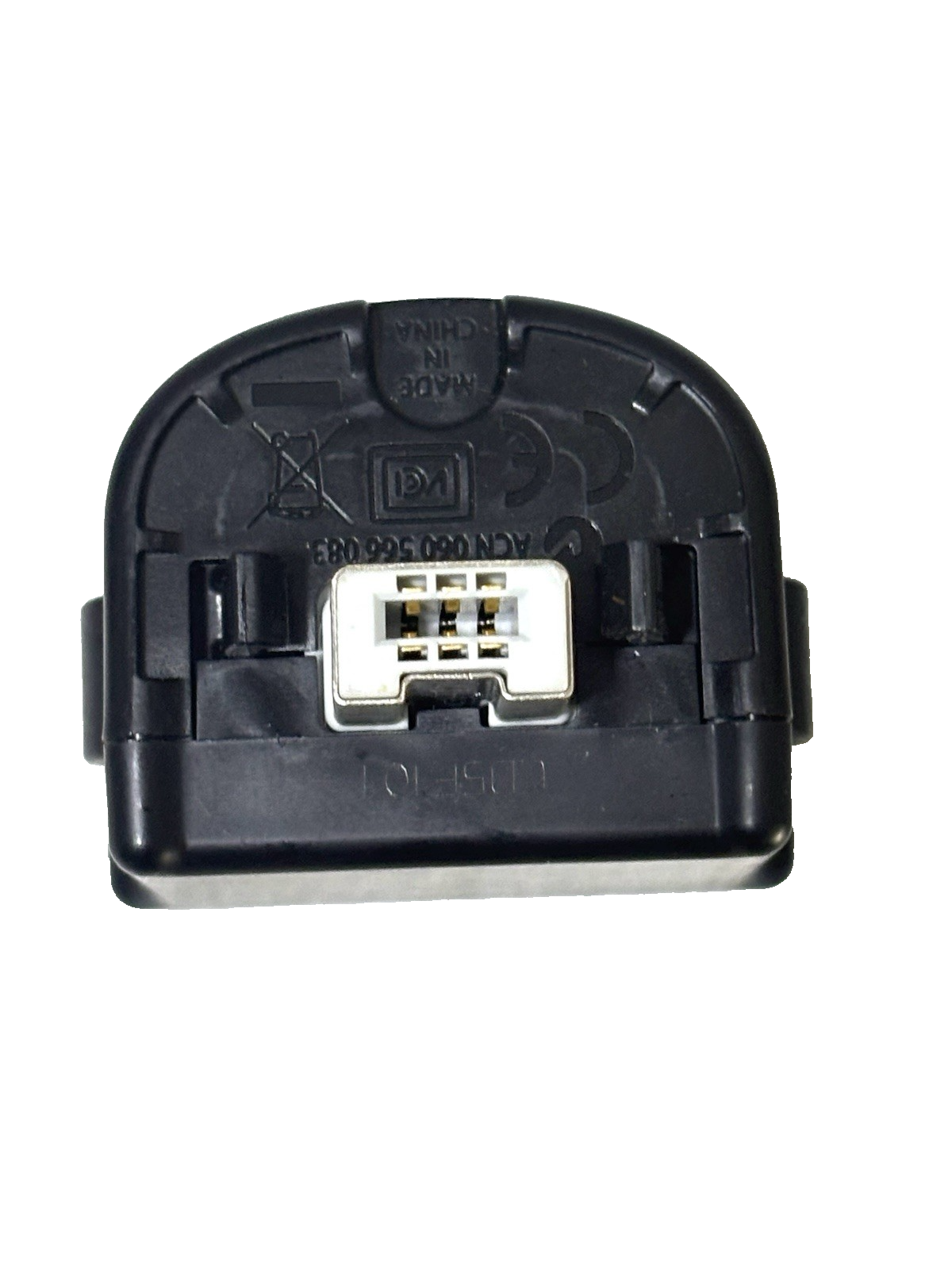 Official Nintendo Wii Black Motion Plus Adapter Remote Attachment Black OEM