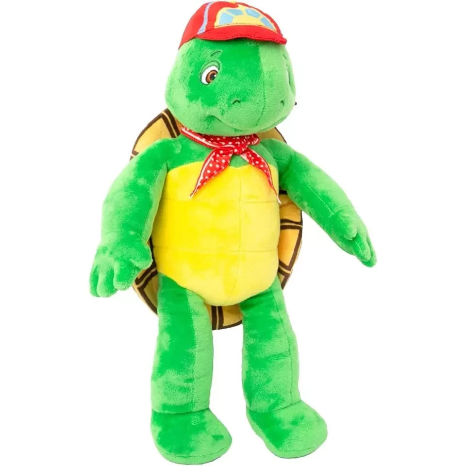 Franklin the Turtle Plush Doll 14" Book TV Character Stuffed Animal Hat Bandana