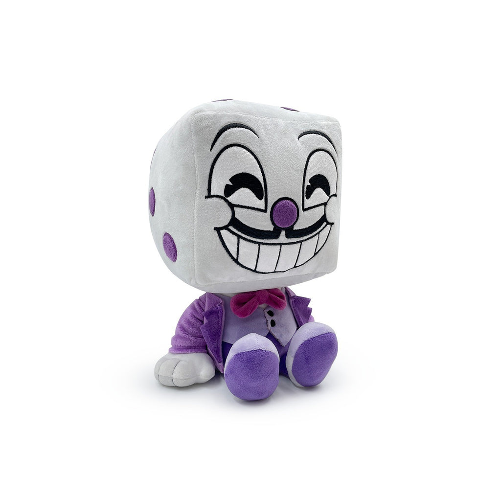 Official Licensed Cuphead Collection  King Dice Sitting 9" Plush Doll Youtooz