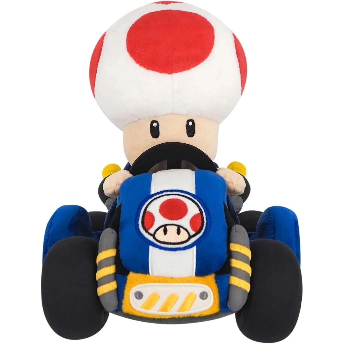 Official Nintendo Super Mario Kart World Toad 9" Soft Doll Toys NEW Licensed