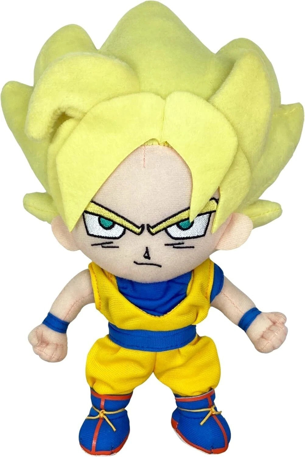 Official Licensed Dragon Ball Z Super Saiyan Son Goku 8"  Stuffed Plush Doll