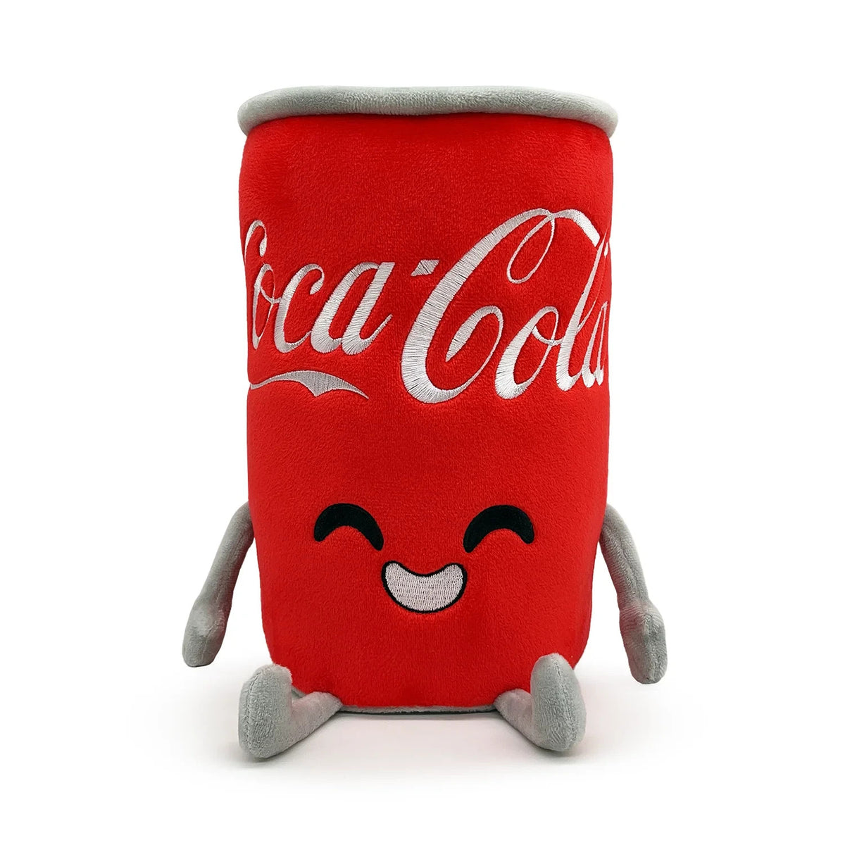 Official Licensed Coca-Cola  Coke Can Plush 9" Coke Can Plush Toy Figure Cola