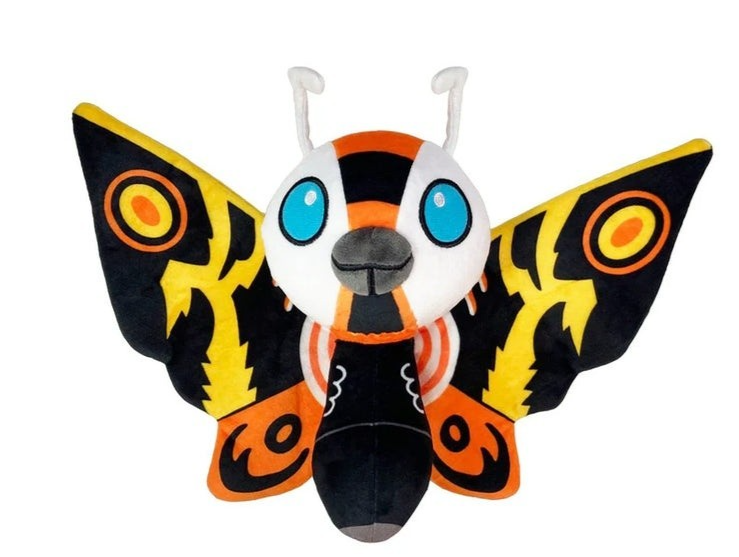 Official Godzilla Original Series Mothra 8" Plush GE Animation Authentic