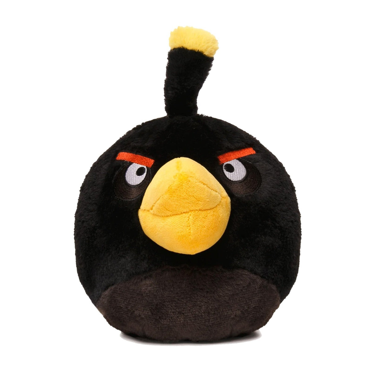 Official Licensed Angry Birds 8" Basic Plush Black Bird Angry Birds Plush