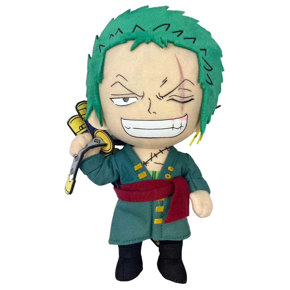 Official Licensed One Piece Roronoa Zoro 8" Plush Roronoa Suffed Toy One Piece