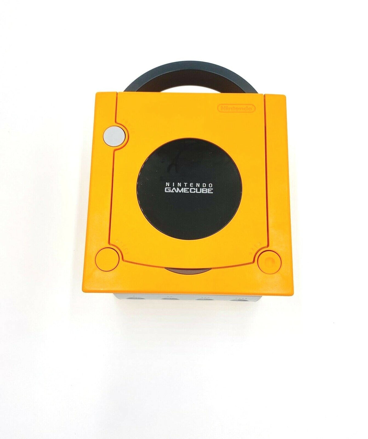 Nintendo GameCube Console Spice Orange US Region +Controller/s+ Wires Bundle