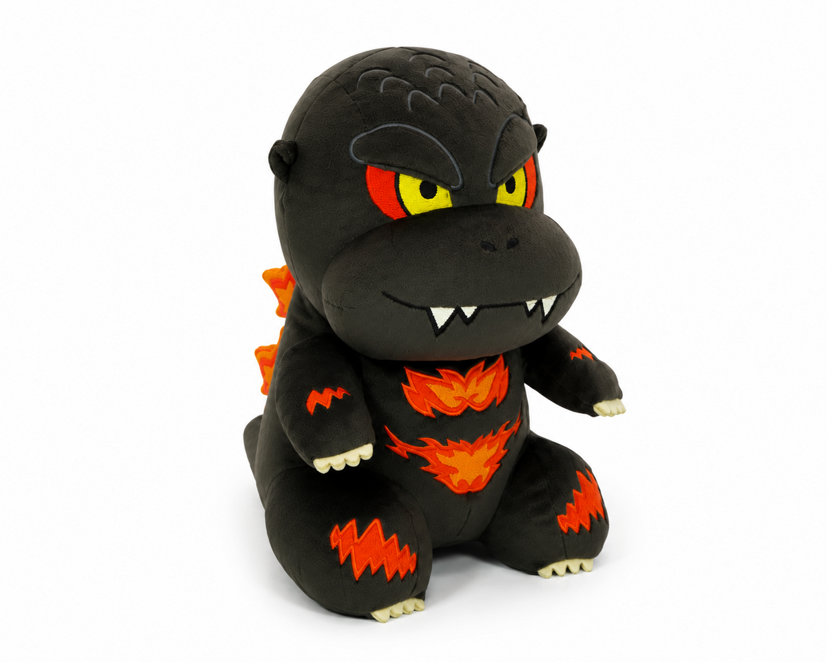 Official Godzilla Burning Godzilla 10" Plush GE Animation Authentic Godzilla