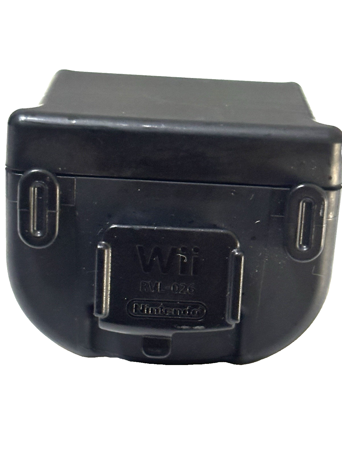 Official Nintendo Wii Black Motion Plus Adapter Remote Attachment Black OEM