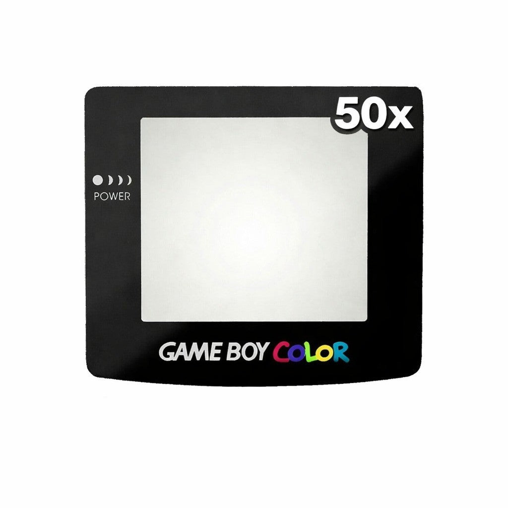 50x Lot Game Boy Color GBC Replacement Screen Lens Cover BRAND NEW Wholesale