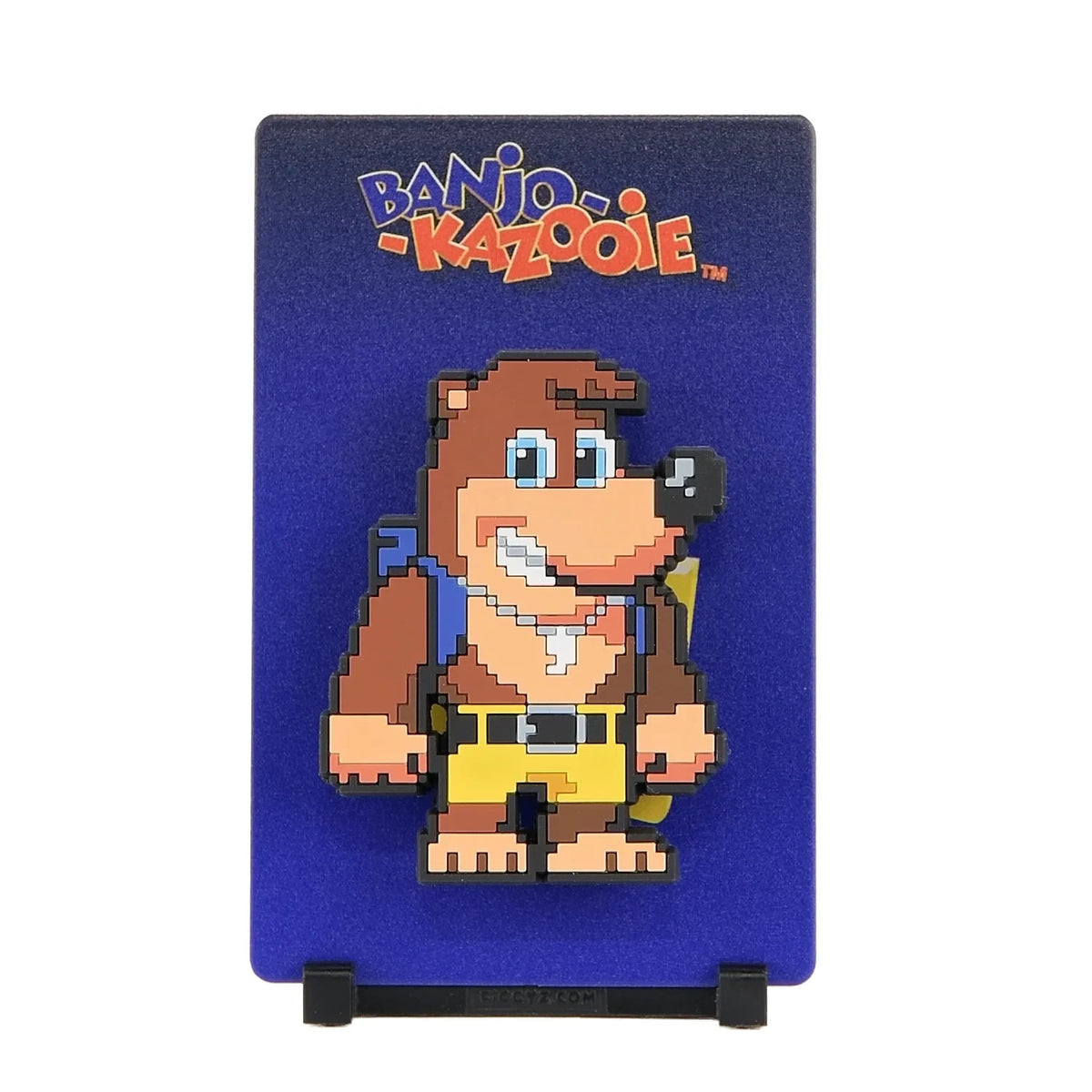 Official Licensed Banjo-Kazooie  FiGGYZ Pop Magnet 3D Display Stand Pixel Art