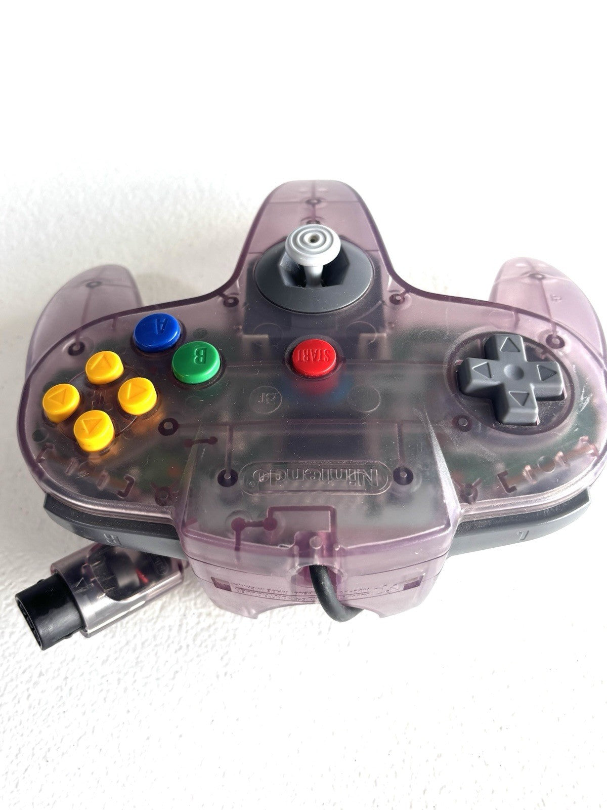 Authentic Atomic Purple N64 Controller Atomic Purple Nintendo64 Controller TIGHT