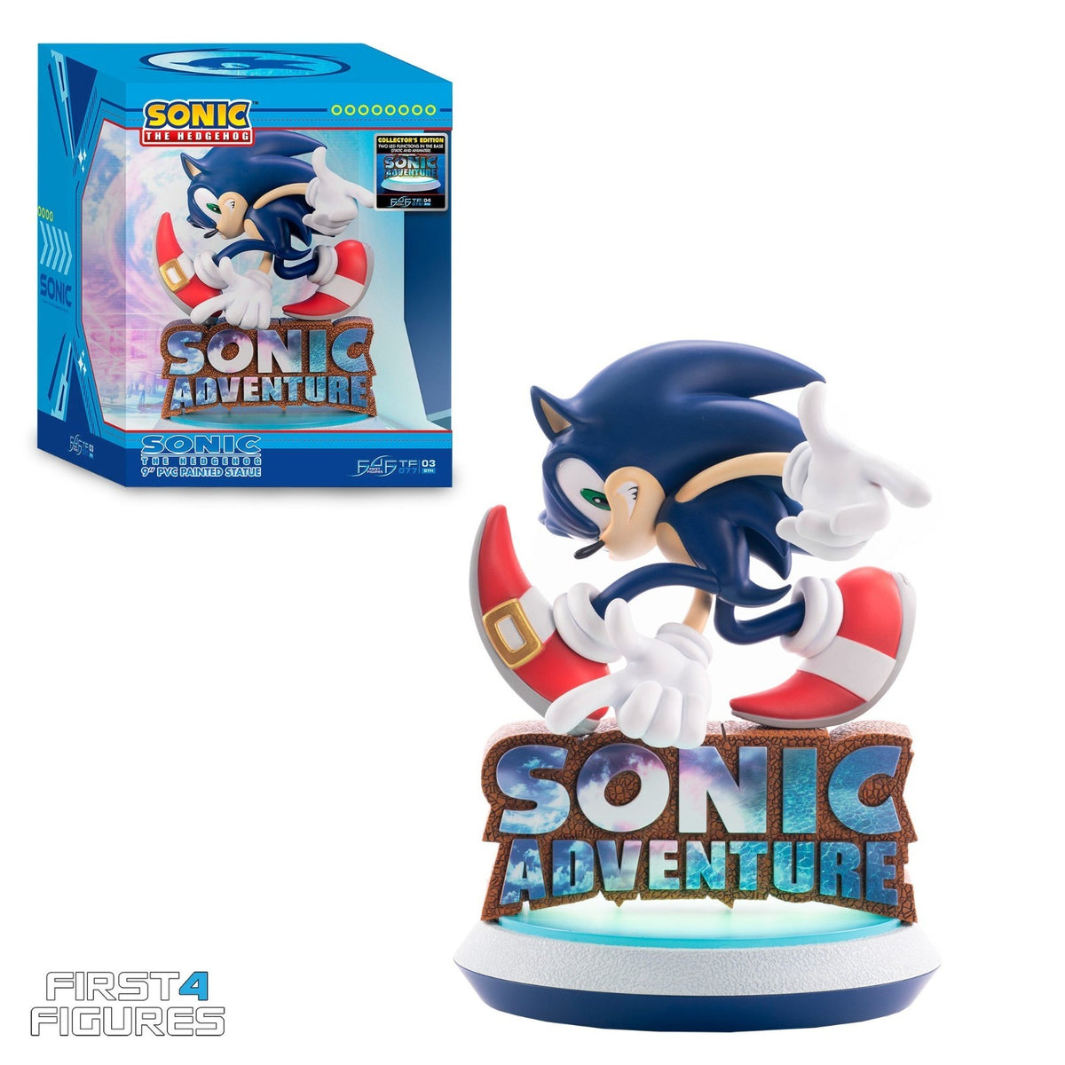 Official Sonic Adventure 9" Statue Collector's Edition First 4 Figures Official