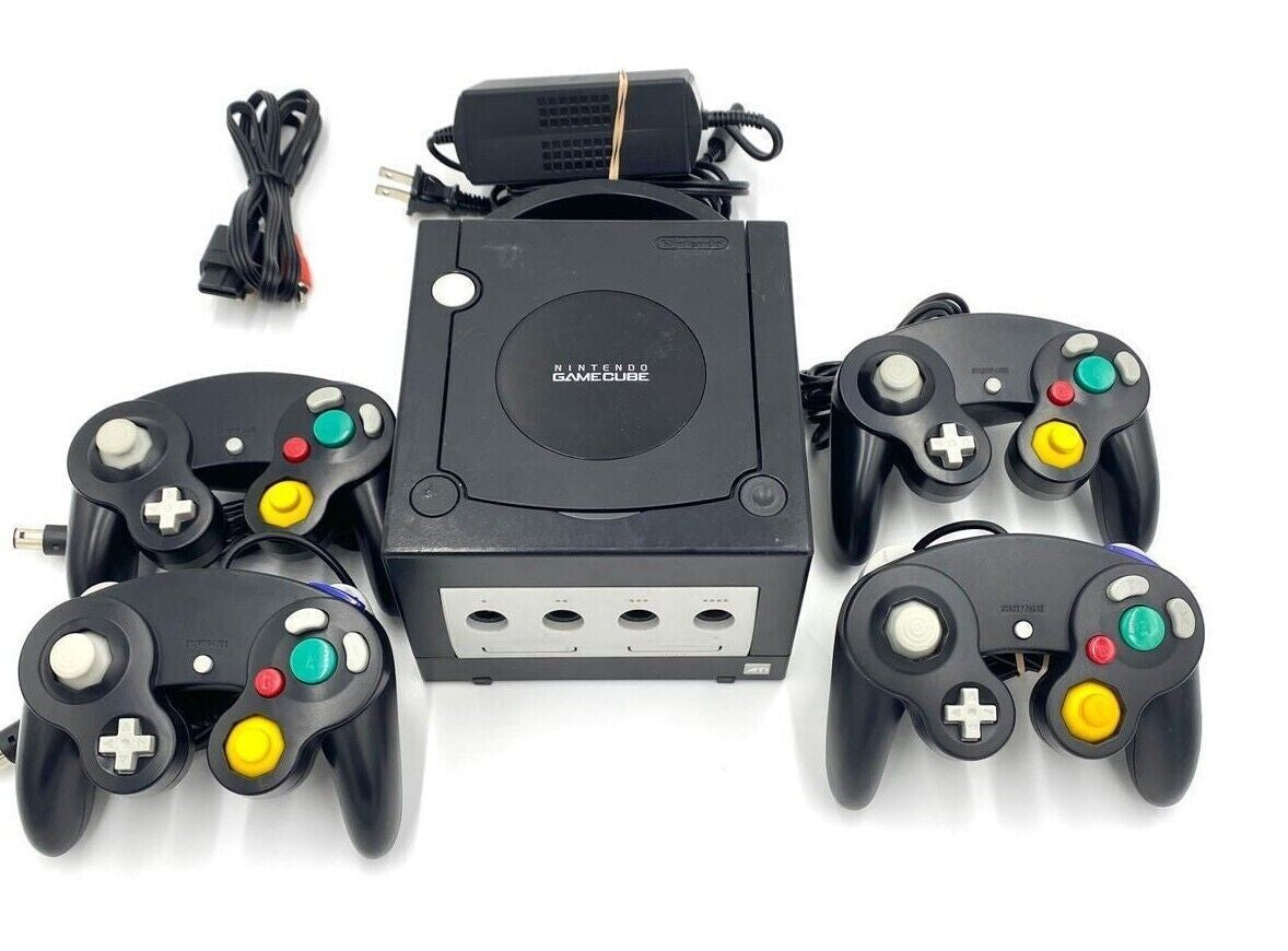 Nintendo GameCube console + Controllers + Wires + Memory Card Choose Your Bundle