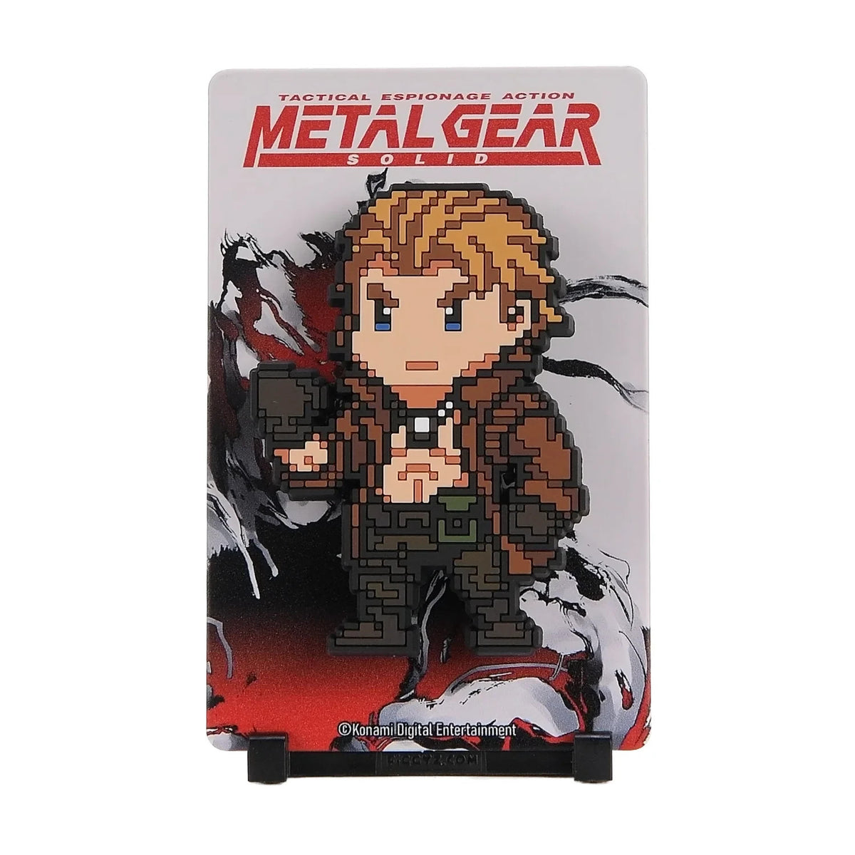 Official Licensed Metal Gear Solid Liquid Snake Figgyz Magnet 3D Display Stand