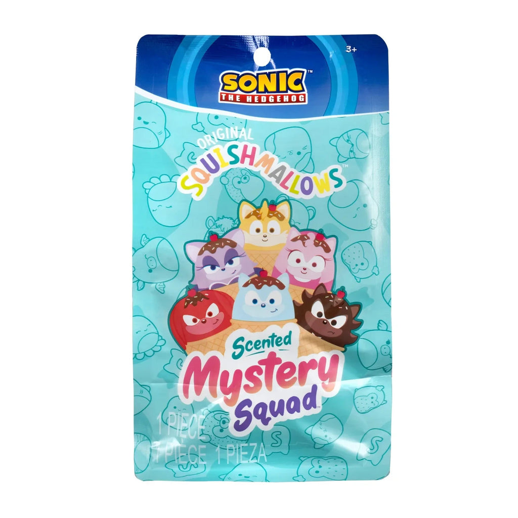 Squishmallows Sonic the Hedgehog 5" Ice Cream Scented Mystery Squad Blind Box