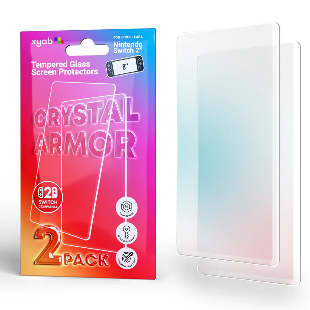 Tempered Glass Screen Protector With Plastic Frame For Nintendo Switch 2