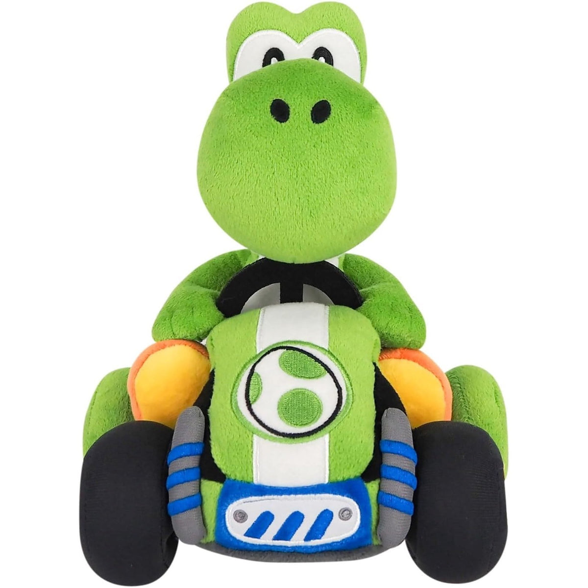 Official Nintendo Super Mario Kart World Yoshi 9" Soft Doll Toys NEW Licensed