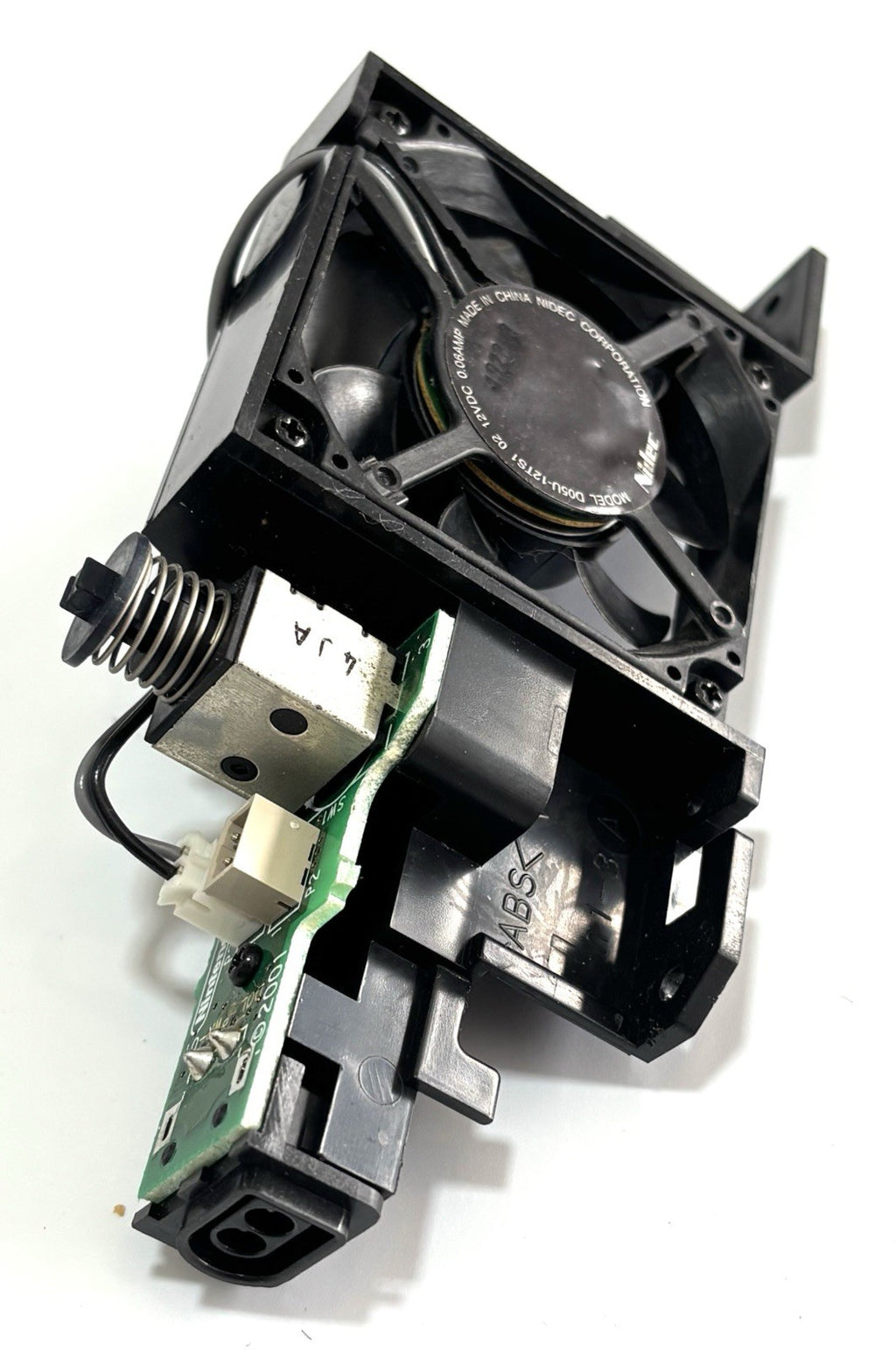 Authentic Nintendo GameCube OEM Fan Replacement w/ Power Button Switch Clean