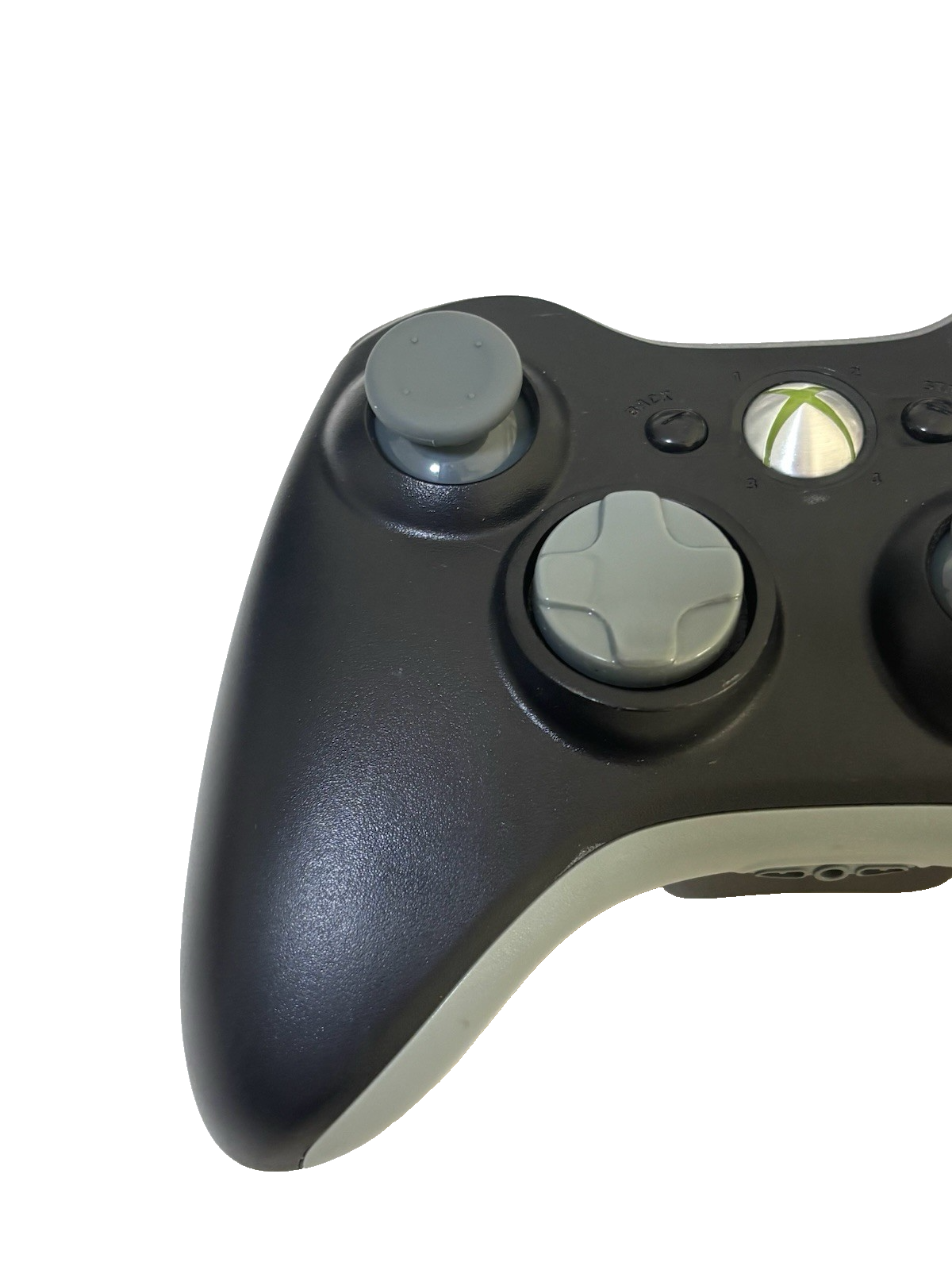 Official Microsoft Xbox 360 Wireless Controller Black Gray OEM Xbox 360