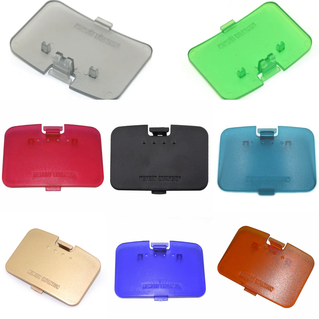 N64 Jumper Pack Lid Expansion Pak Cover Door Memory Replacement Various colors