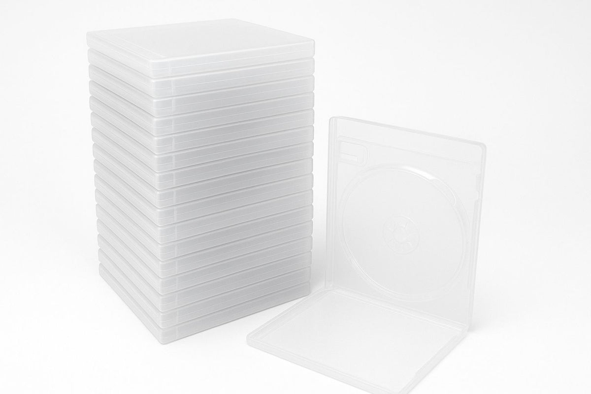 Up tp 100 Clear Playstation 3 Replacement BoxesCases PS3 Disc 14MM Game Case Lot