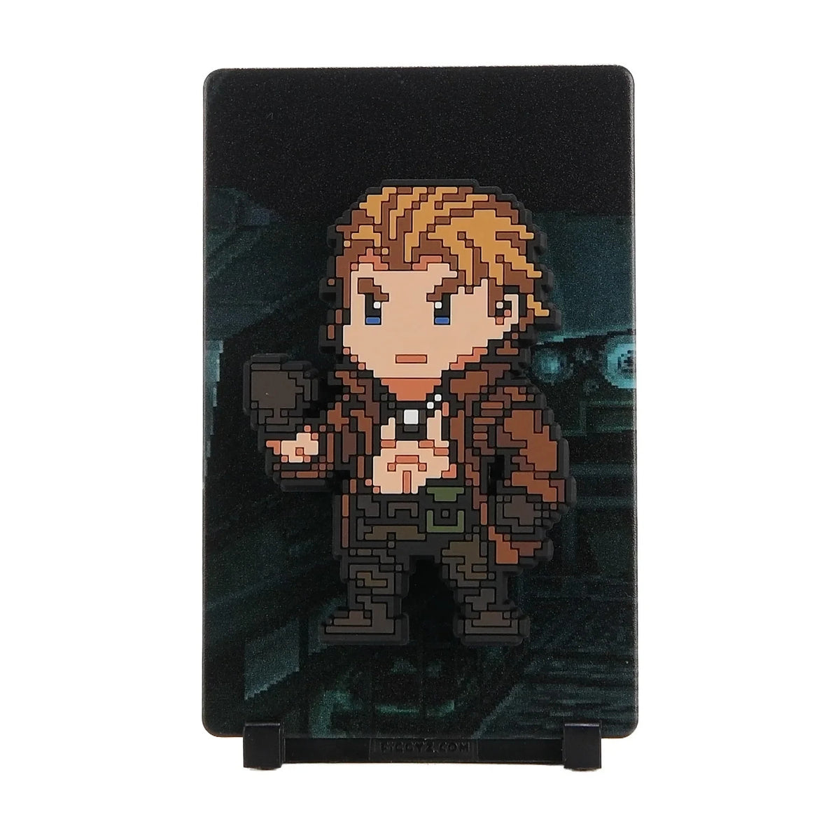 Official Licensed Metal Gear Solid Liquid Snake Figgyz Magnet 3D Display Stand