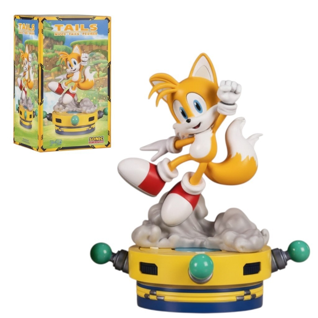 Official First 4 Figures Tails 14" Premium Resin Statue Sonic the Hedgehog Tails