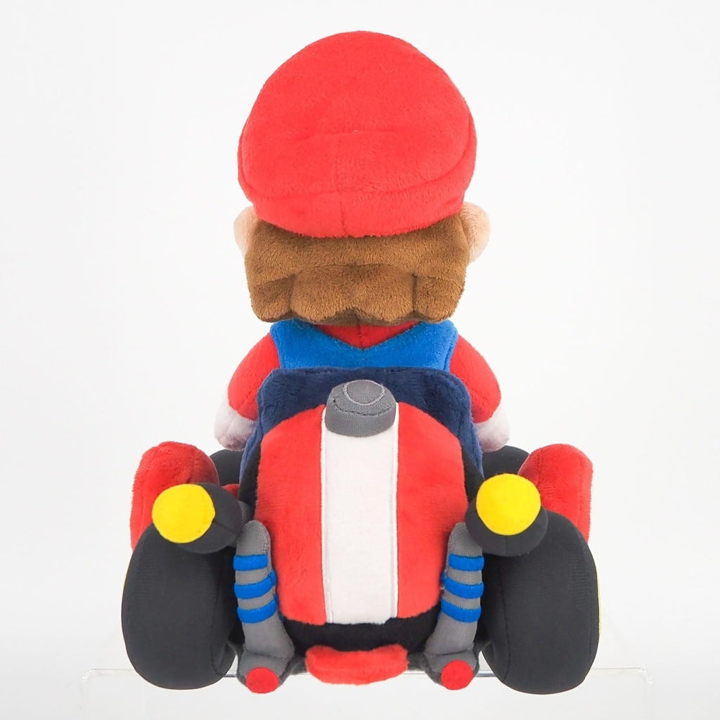 Official Nintendo Super Mario Kart World Mario 9" Soft Doll Toys NEW Licensed