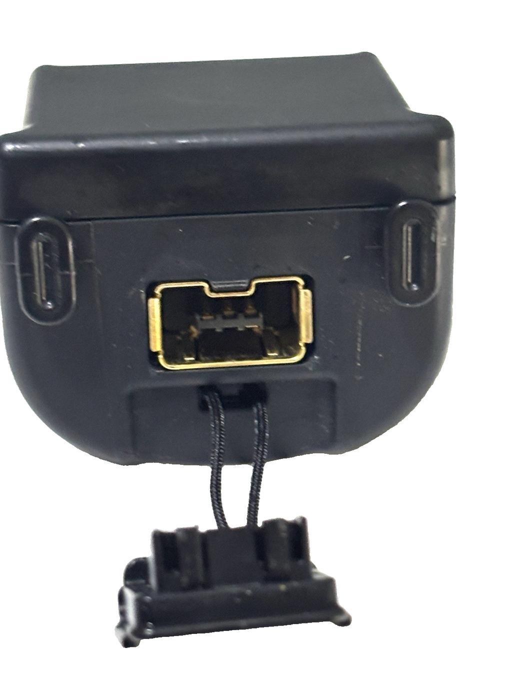 Official Nintendo Wii Black Motion Plus Adapter Remote Attachment Black OEM