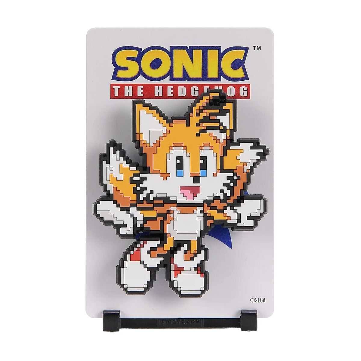 Official Licensed Sonic the Hedgehog  TAILS FiGGYZ Pop Magnet 3D Display Stand