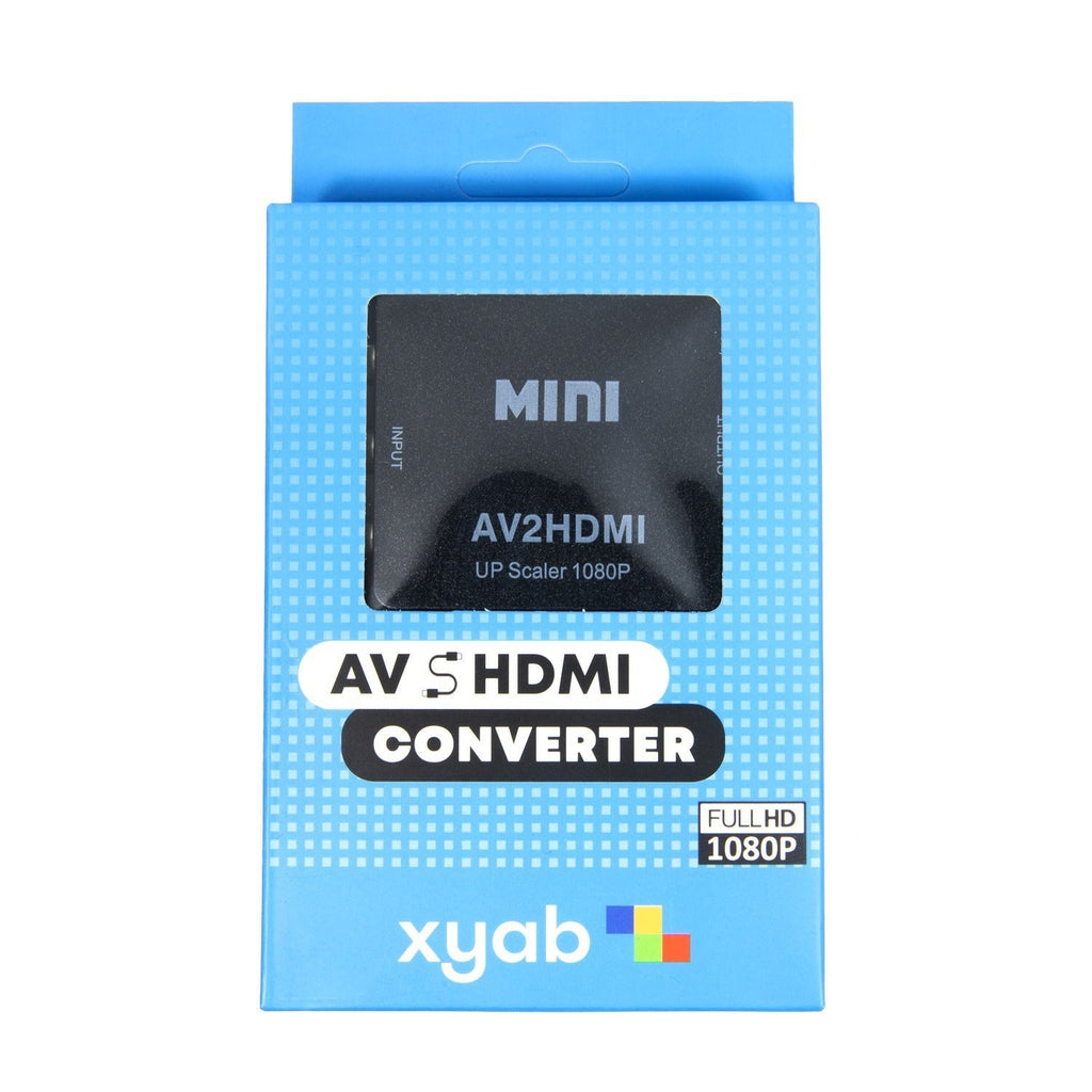 20X Pack RCA AV to HDMI HD Converter Composite CVBS Video Adapter Wii NES SNES