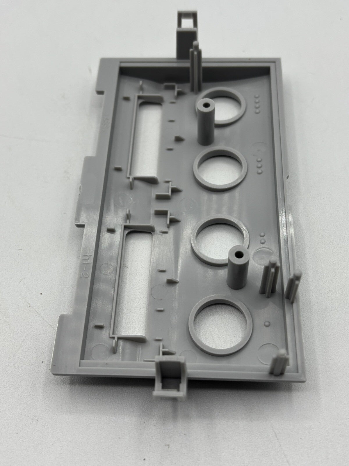 Nintendo Gamecube Controller Port Faceplate Cover Grey NO YELLOWING New