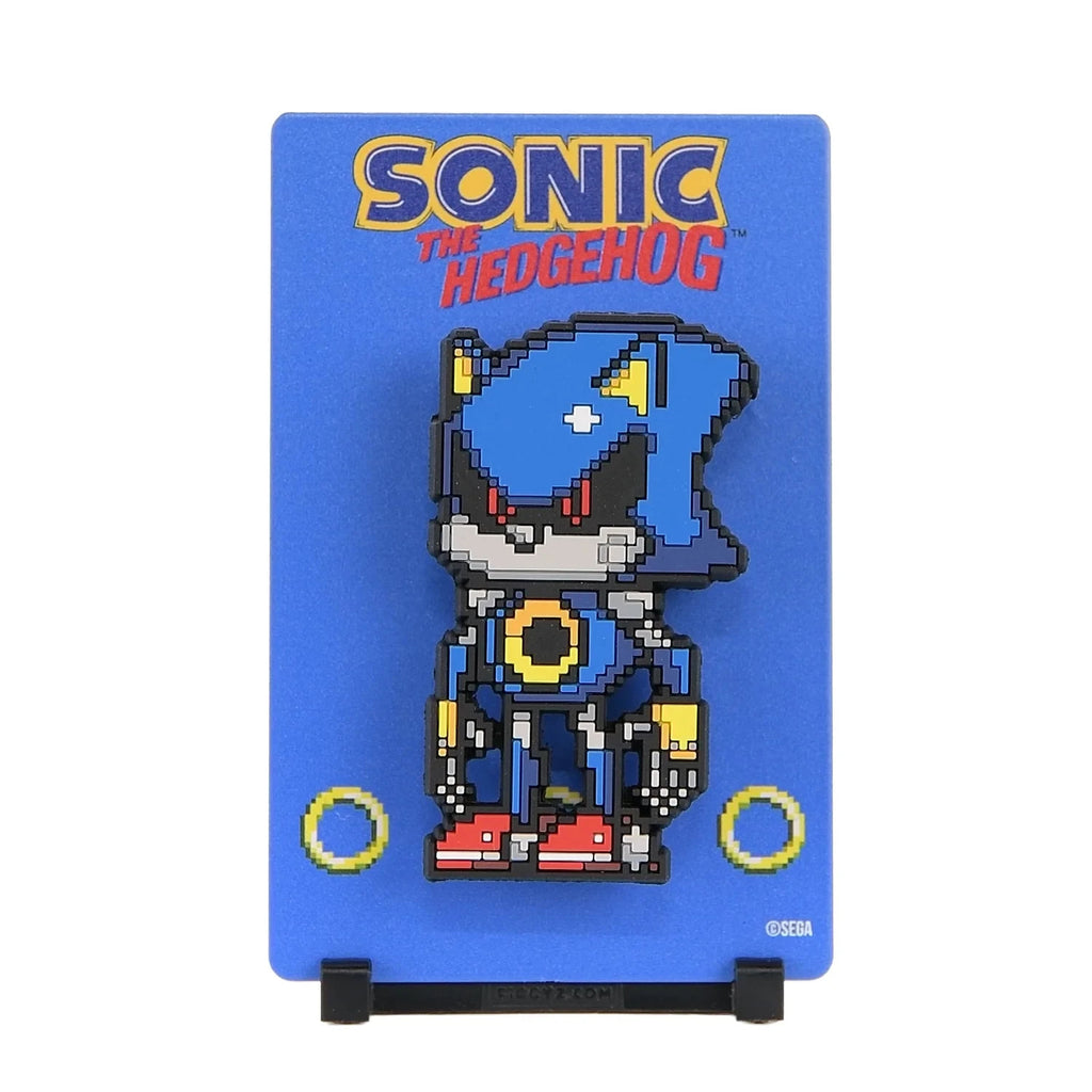 Official Licensed Sonic the Hedgehog Metal Sonic FiGGYZ  Magnet 3D Display Stand