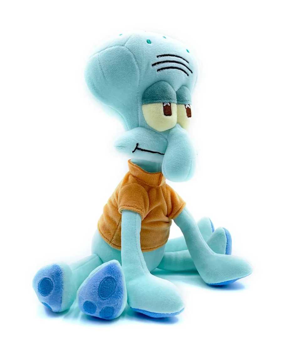 Official Licensed Spongebob Squarepants Sitting Squidward Tentacles Plush 9 inch