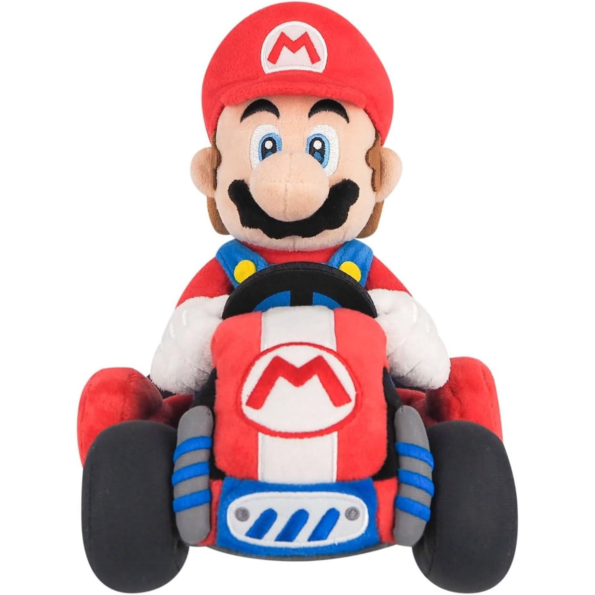 Official Nintendo Super Mario Kart World Mario 9" Soft Doll Toys NEW Licensed