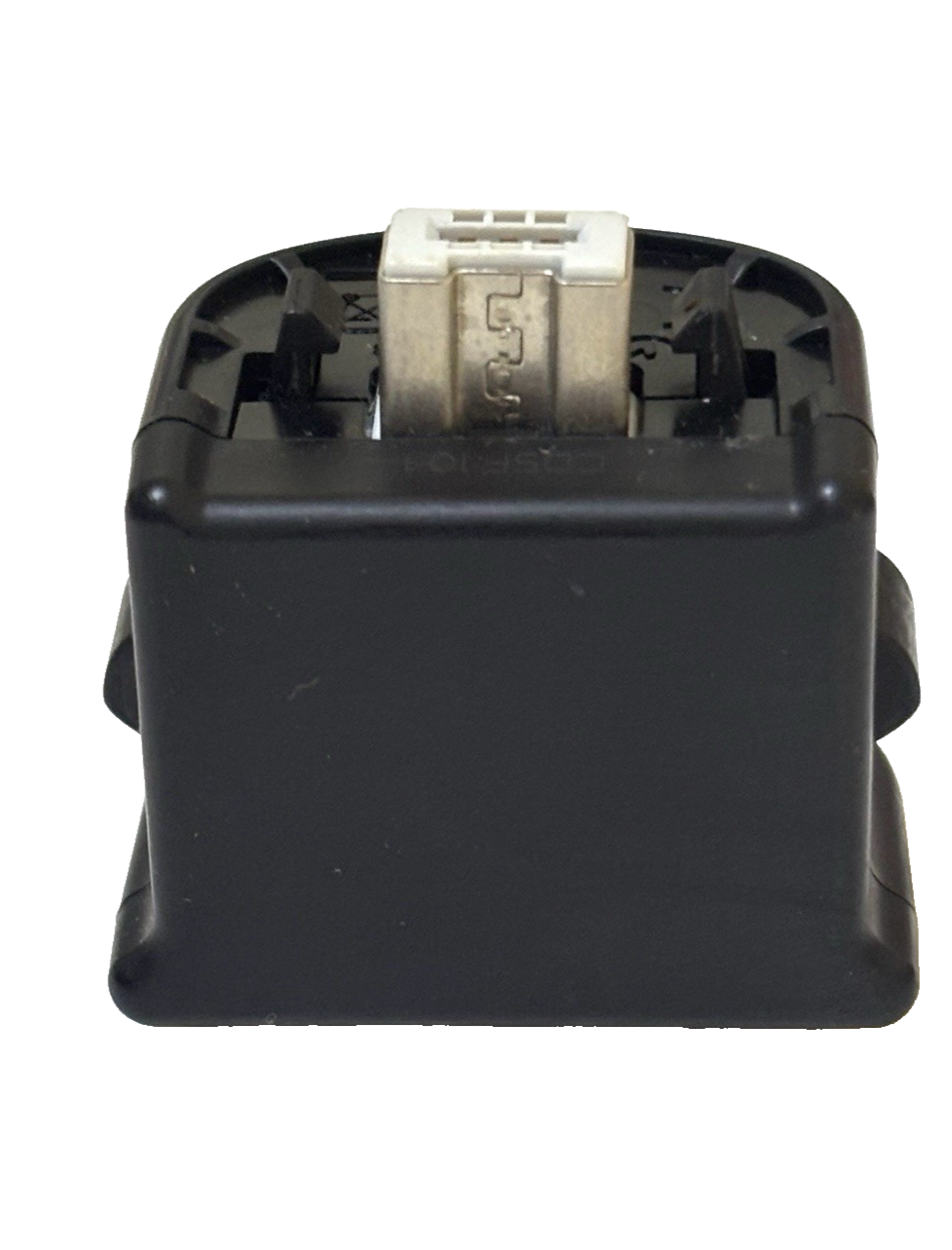 Official Nintendo Wii Black Motion Plus Adapter Remote Attachment Black OEM