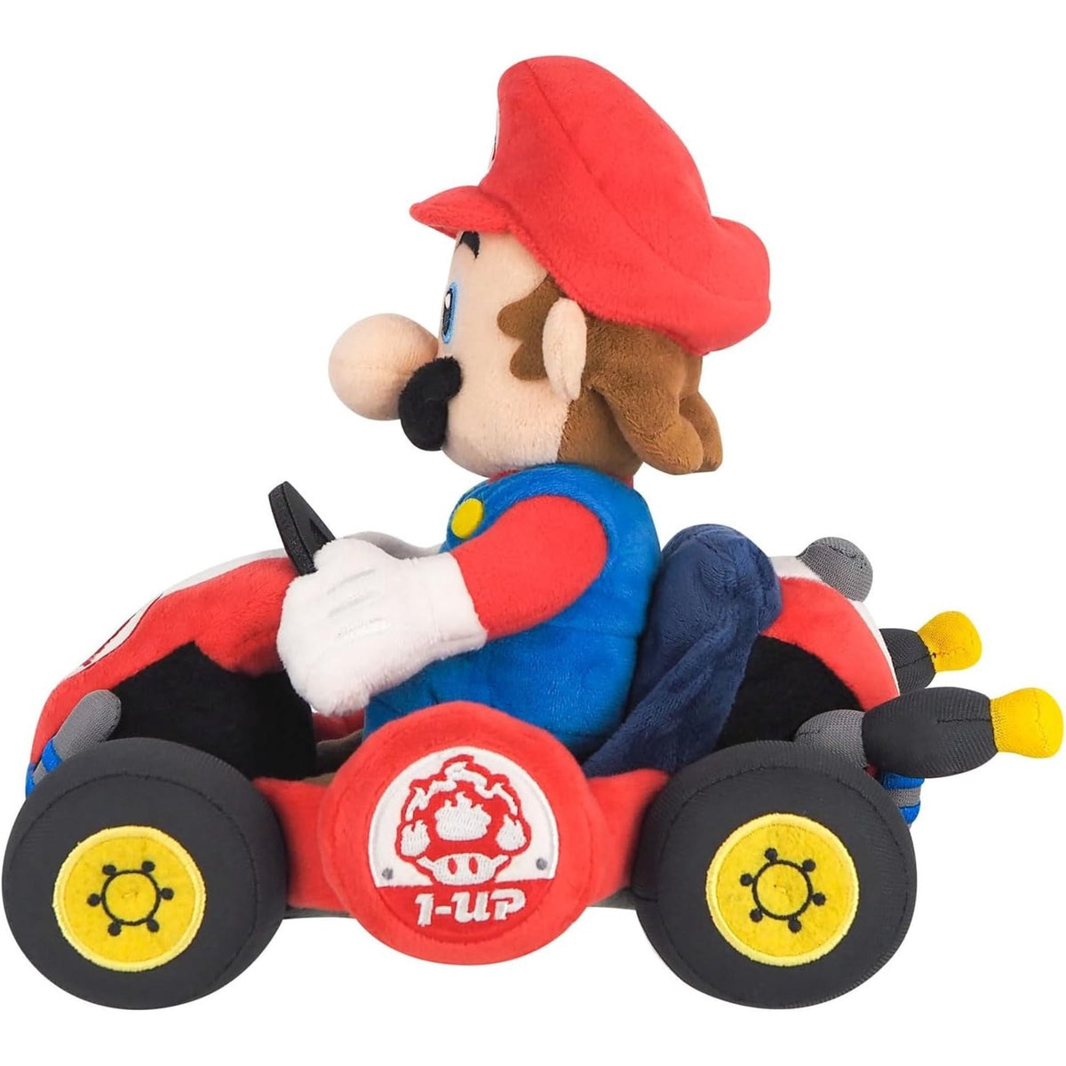 Official Nintendo Super Mario Kart World Mario 9" Soft Doll Toys NEW Licensed