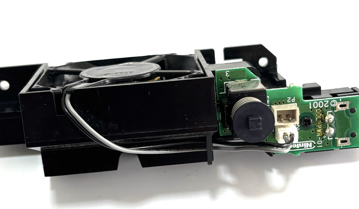 Authentic Nintendo GameCube OEM Fan Replacement w/ Power Button Switch Clean